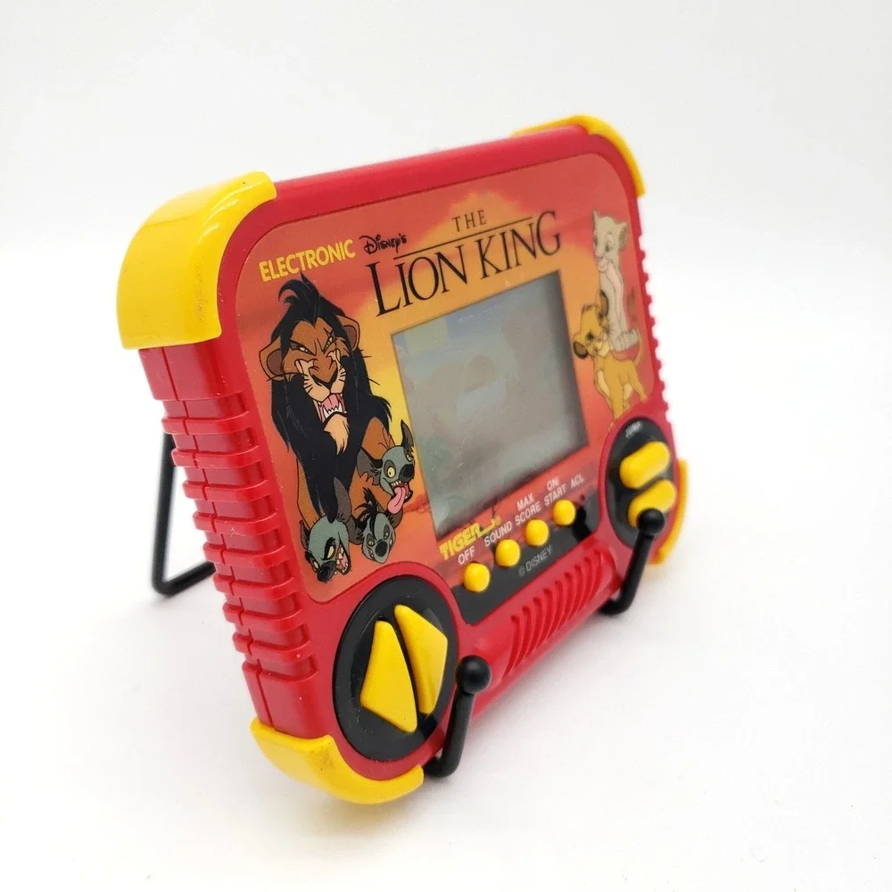 Vintage 90s Retro Handheld LCD Game Disney Lion King Tiger Electronics Toy